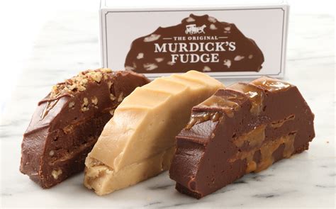 Murdicks fudge - Rich buttery, brown sugar fudge with fancy pecans! Maple Walnut. Michigan maple sugar fudge with English Walnuts. Sea Salt Caramel. Chocolate fudge with our homemade full-cream caramel. Our Seasonal Flavors are available directly in the store. Please call (231) 436-4008 to order or stop in and visit us at 219 E. Central Ave, Mackinaw City. 
